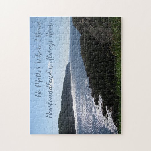 Geen kwestie waar ik Roam Puzzle Legpuzzel (Verticaal)