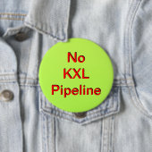 Geen KXL-pijpleiding Ronde Button 4,0 Cm (In situ)