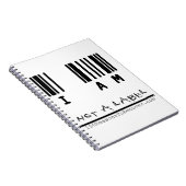 Geen label laptop notitieboek (Rechterzijde)