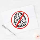 Geen label voor Label van brein (Envelop)