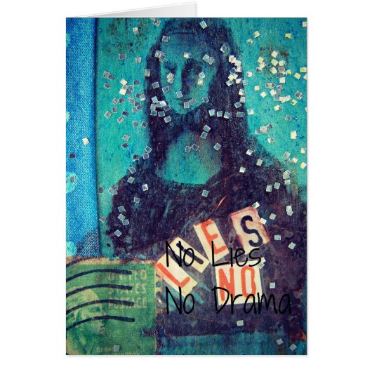 Geen laden en geen drama gemengde media (Voorkant)