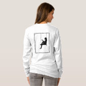 GEEN LADY, EEN LEGEND ZIJN T-SHIRT (Achterkant volledig)