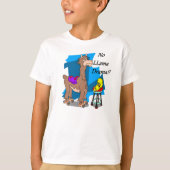 Geen Lama Drama! 1 T-shirt (Voorkant)