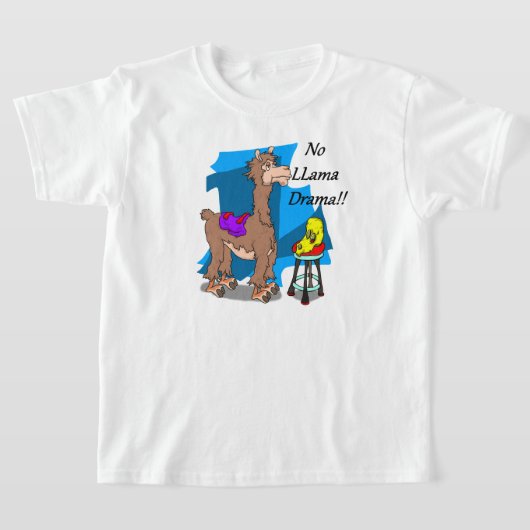 Geen Lama Drama! 1 T-shirt (Laagn)