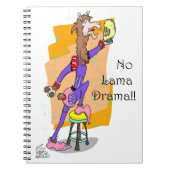 Geen lama drama notitieboek (Voorkant)