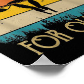 Geen land voor  Mannen Poster (Hoek)