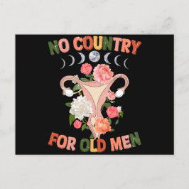 Geen land voor oud Man Briefkaart