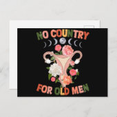 Geen land voor oud Man Briefkaart (Voorkant / Achterkant)