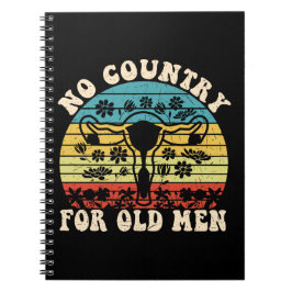Geen land voor oude Man baarmoeder Notitieboek