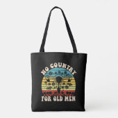 Geen land voor oude Man baarmoeder Tote Bag (Achterkant)