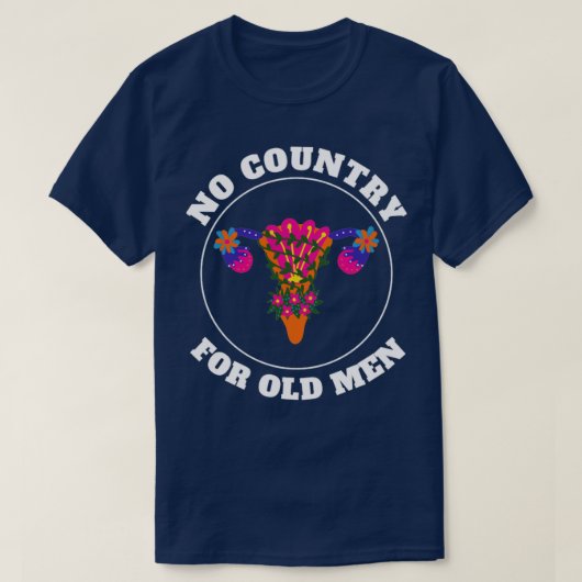 Geen land voor oude mannen1 t-shirt (Design voorkant)