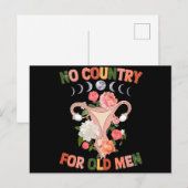 Geen land voor oude mannen briefkaart (Voorkant / Achterkant)