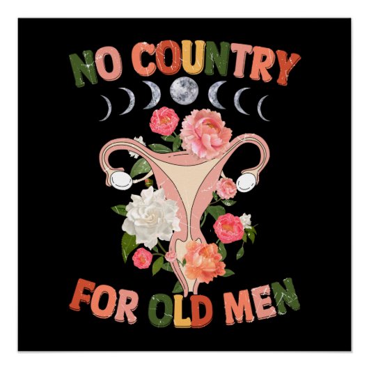 Geen land voor oude mannen perfect poster (Voorkant)