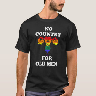 Geen land voor oude Mannen Uterus 2 T-shirt