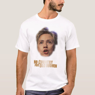 Geen land voor oudere vrouwen (directeur-generaal) t-shirt