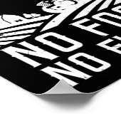 Geen landbouwers geen voedsel voor toekomstige lev poster (Hoek)