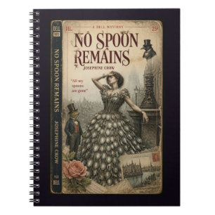 Geen Lepel Blijft Nep Vintage Boekomslag Dagboek Notitieboek