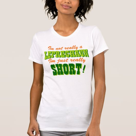 Geen Leprechaun. T-shirt (Voorkant)