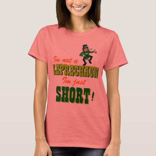 Geen Leprechaun. T-shirt (Voorkant)