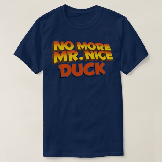 Geen leuke eend meer Logo T-shirt (Design voorkant)