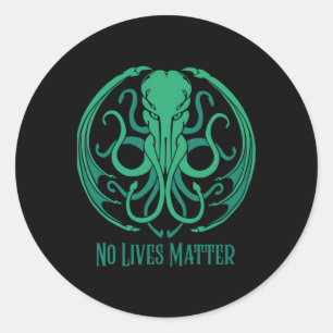 Geen leven Cthulhu Sticker