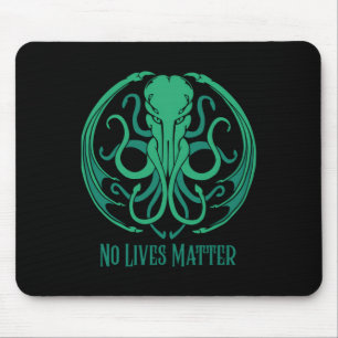 Geen leven Cthulhu Sticker Muismat