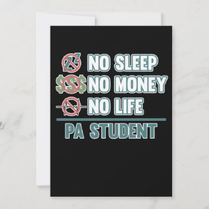 Geen Leven PA Student Physician Assistant Medische Kaart