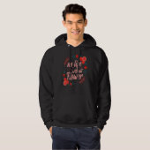 Geen leven zonder bloem hoodie (Voorkant volledig)
