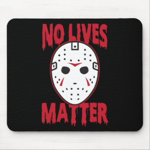 Geen levens horror masker Halloween Kostuums Muismat