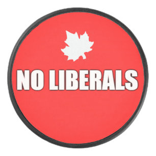 GEEN LIBERALEN HOCKEY PUCK