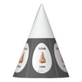 Geen lichaamsnus feesthoedjes (Links)