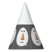 Geen lichaamsnus feesthoedjes (Rechts)