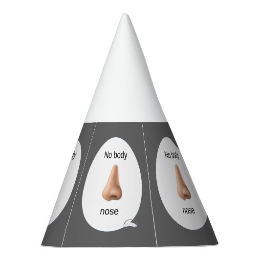 Geen lichaamsnus feesthoedjes (Rechts)