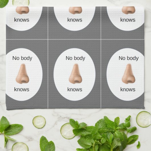 Geen lichaamsweefsels theedoek (Gevouwen)