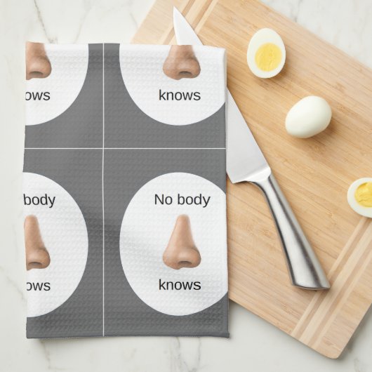 Geen lichaamsweefsels theedoek (Quarter Fold)