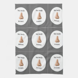 Geen lichaamsweefsels theedoek