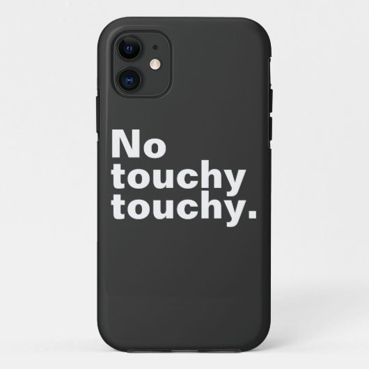 Geen lichtvoetig grappig introvert design Case-Mate iPhone case (Achterkant)