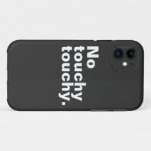 Geen lichtvoetig grappig introvert design Case-Mate iPhone case (Achterkant (horizontaal))