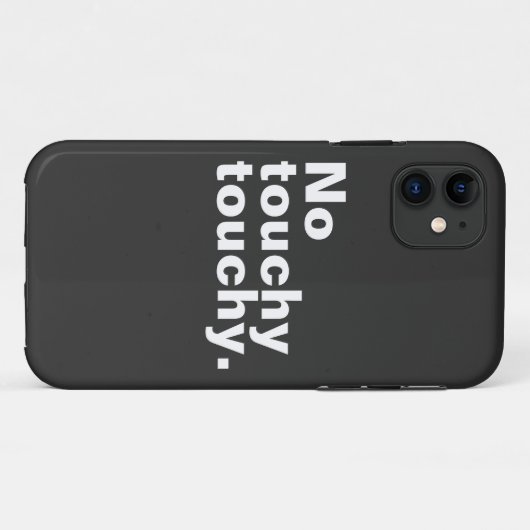 Geen lichtvoetig grappig introvert design Case-Mate iPhone case (Achterkant (horizontaal))