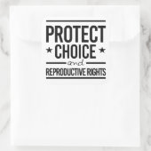 Geen lid van je boekenclub vierkante sticker (Tas)