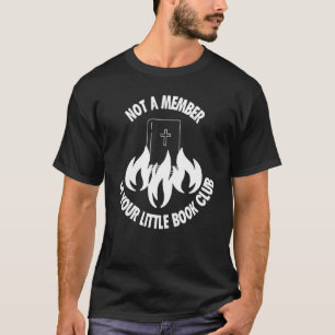 Geen lid van je kleine boekenclub vrouwenbeweging t-shirt