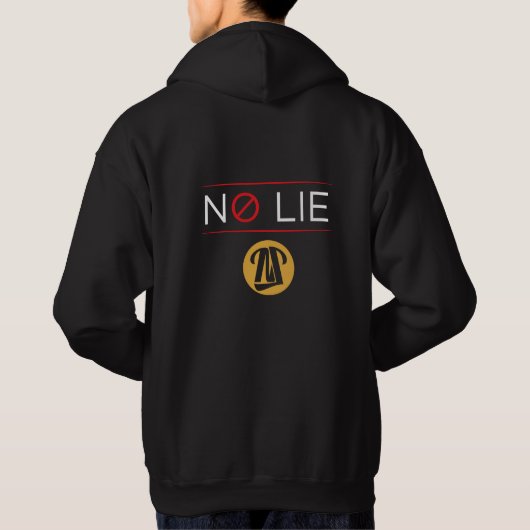 Geen Lie Hoodie (Achterkant)
