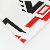 Geen liefde fleece deken (Hoek)