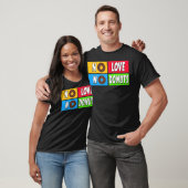 geen liefde , geen donuts cake t-shirt (Unisex)
