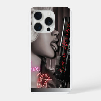 Geen liefde iPhone 15 pro case