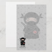 Geen liefde! Ninja Stationery Briefpapier (Voorkant / Achterkant)