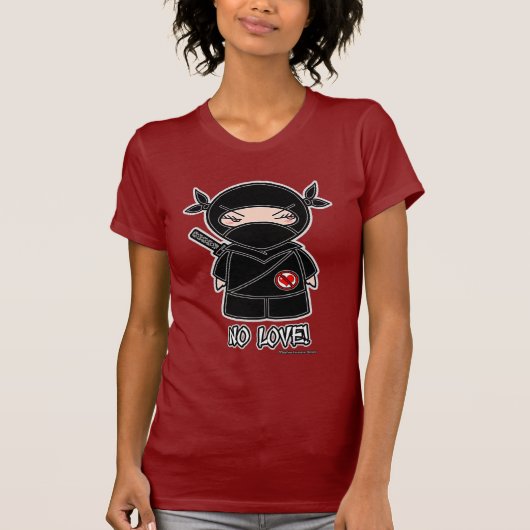 Geen liefde! T-shirt (Voorkant)