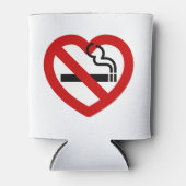 Geen liefde voor roken blikjeskoeler (Voorkant)