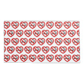 Geen liefde voor roken kussensloop (Achterkant-Links)