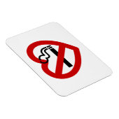 Geen liefde voor roken magneet (Rechterzijde)